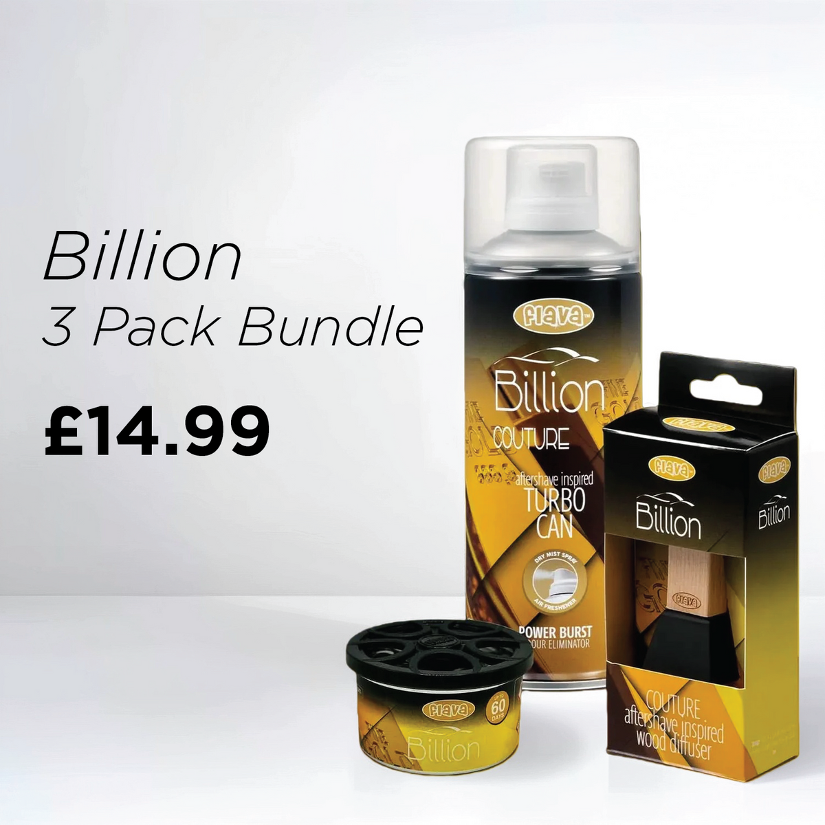 Billion 3 Pack Car Air Freshener Bundle-0