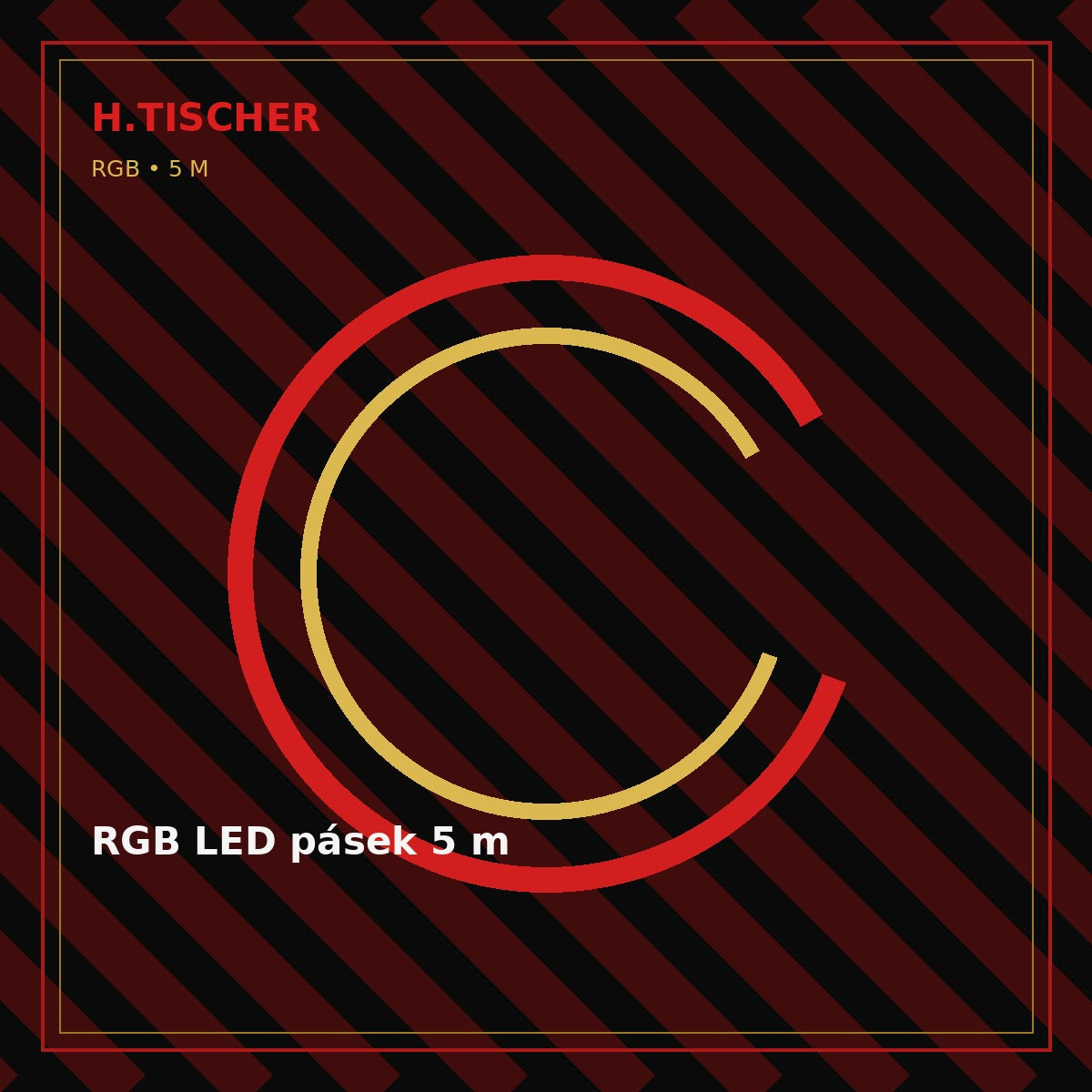 RGB LED pásek 5 m