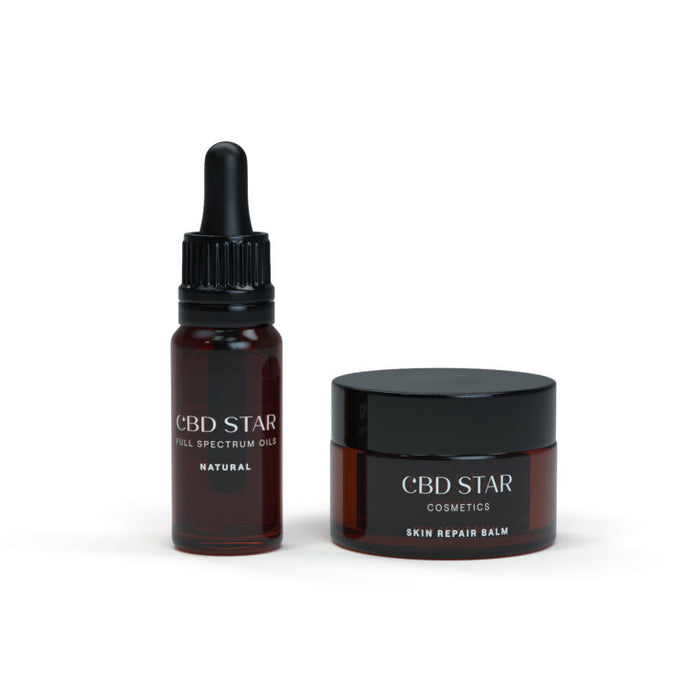 CBD STAR JEDEN OLEJ & SKIN REPAIR BALM Zvolte produkt_ CBG „RECOVERY“ OLEJ – 5% CBG