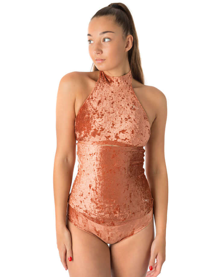 Velvet Back Warmer for Dancers