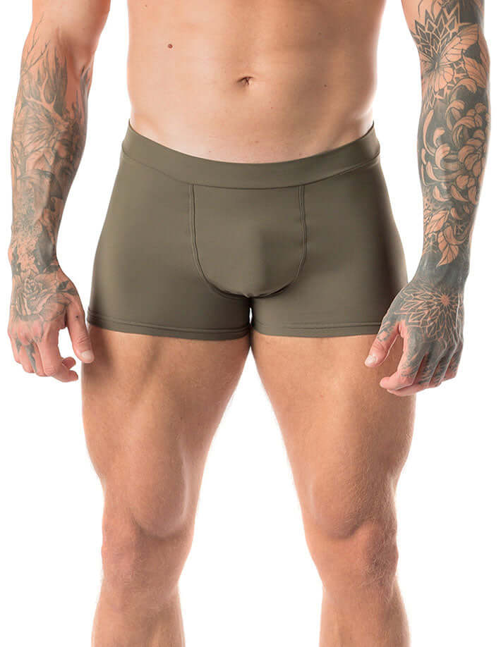 Men's Bikram Yoga Shorts, Sweatproof Lycra Fit – Mike