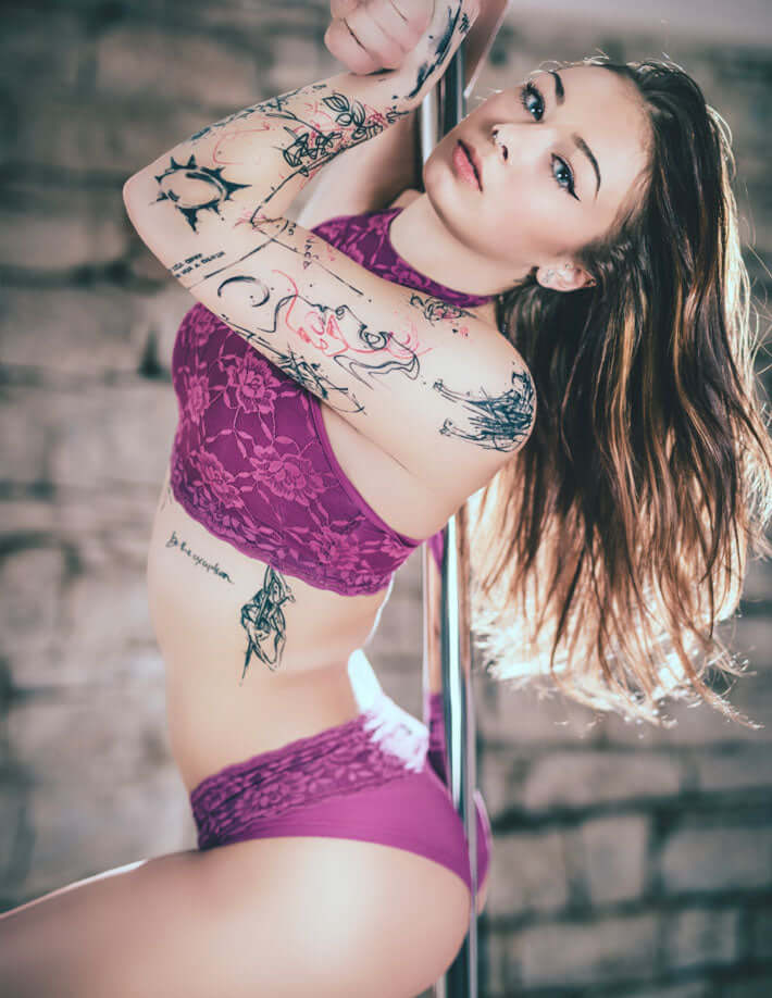 Lace Pole Dancing Shorts – Mia