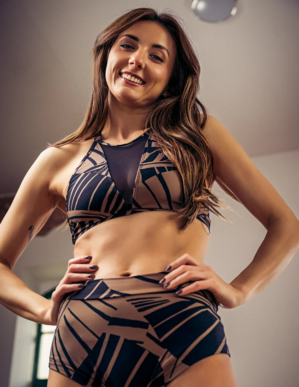 Sports Bra Victoria Mocha