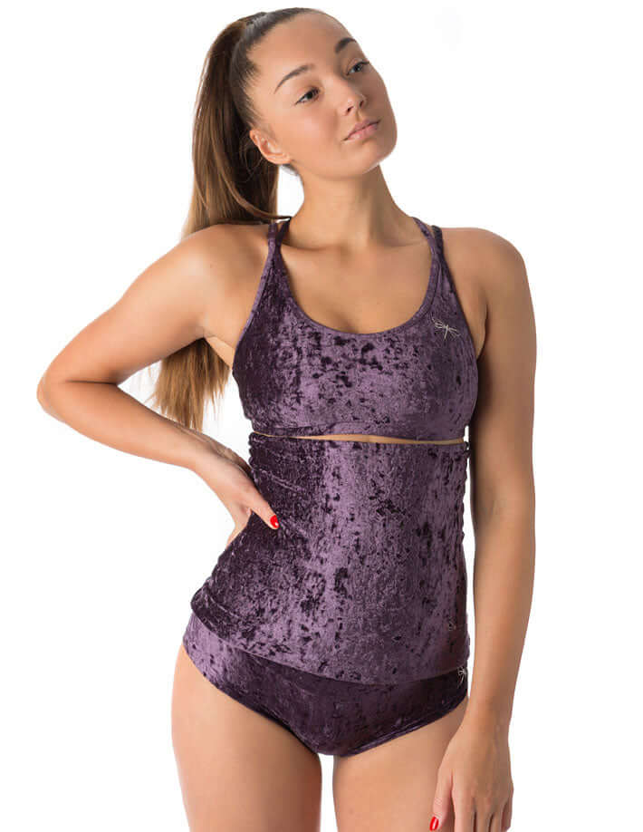 Velvet Back Warmer for Dancers