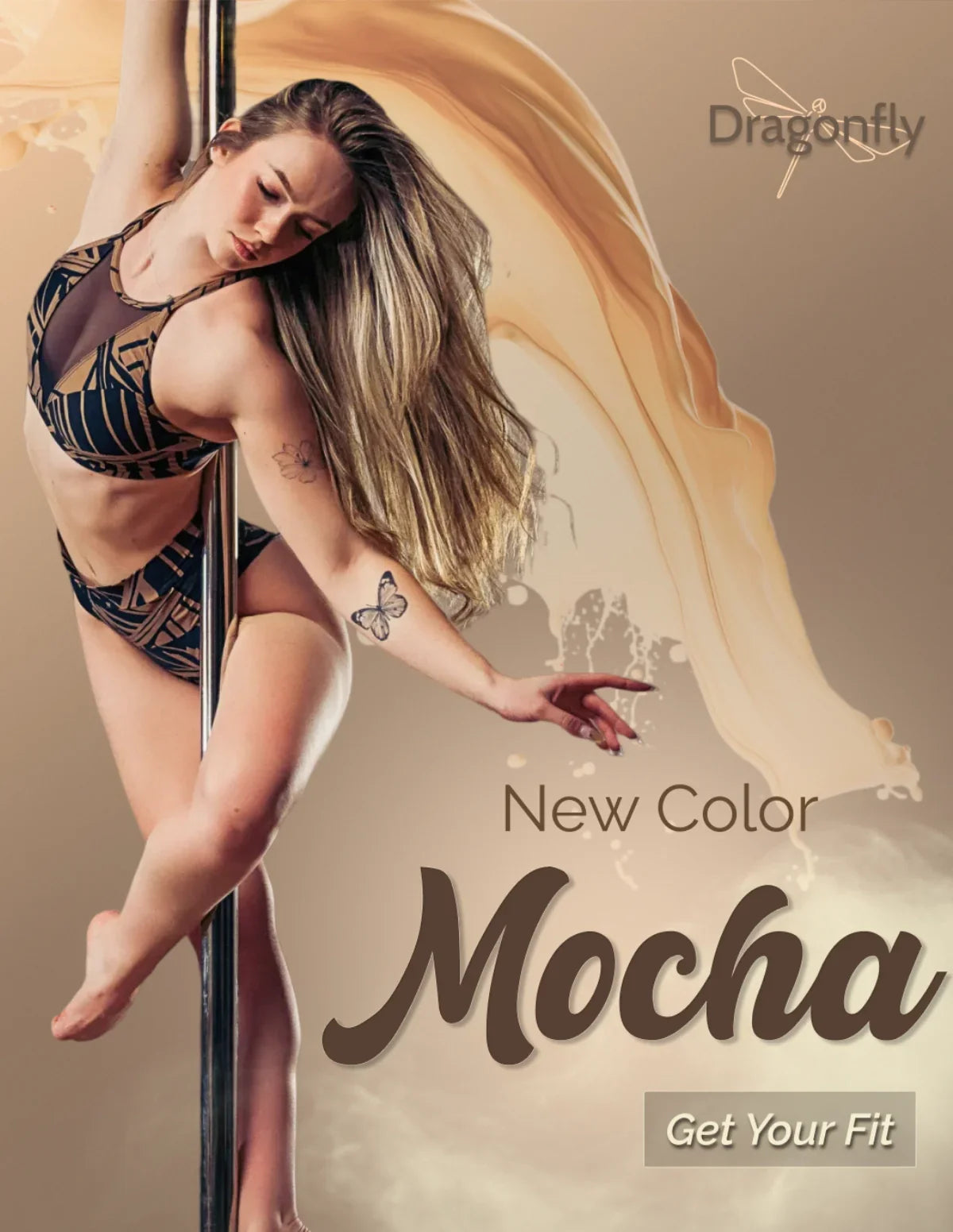 Sports Bra Victoria Mocha