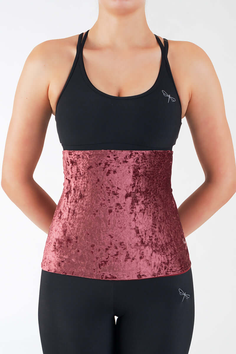 Velvet Back Warmer for Dancers