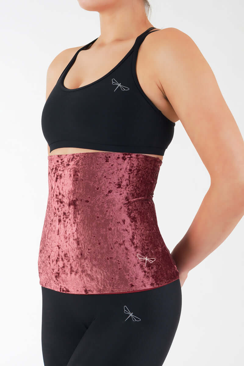 Velvet Back Warmer for Dancers