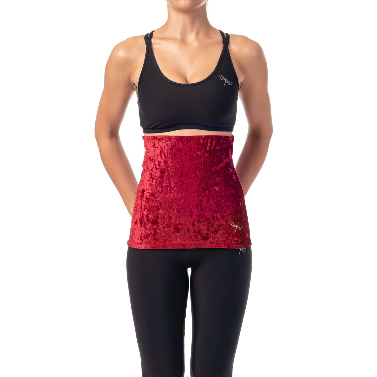 Velvet Back Warmer for Dancers